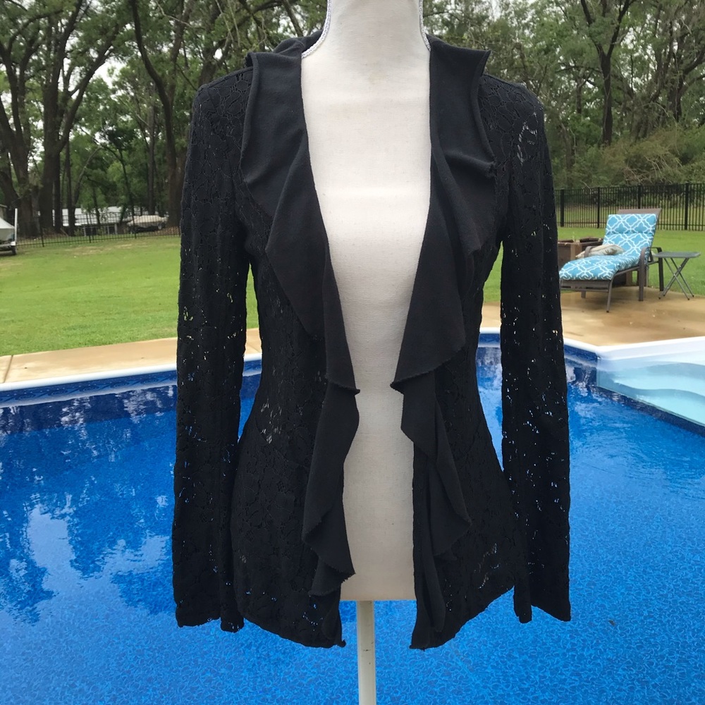 Free People Lace Blazer Size 6